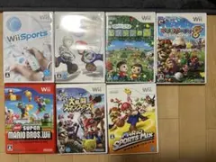 Wiiゲームソフトセット（7本）