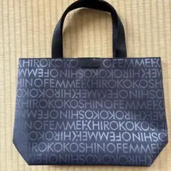 HIROKO KOSHINO 手提げバッグ グレー