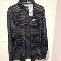 アディダス PRIMEGREEN グラフィックプリント 長袖ボタンダウンシャツ
