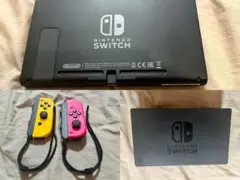 Nintendo Switch 本体　ネオンピンク/ ネオンオレンジ