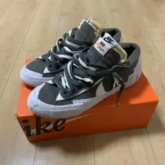 ナイキブレーザーLOW/SACAI NIKE BLAZER LOW/SACAI