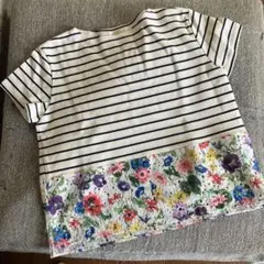 《khaju》ボーダートップス