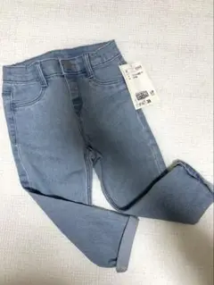 ライトブルーデニムボトムス 新品タグ付き　H&M 85cm