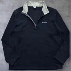 コロンビア Columbia フリース ジャケット プルオーバー 黒 B462