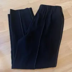 日本製　L'EQUIPE レキップ　ストレッチ　パンツ　13号　L LL 黒