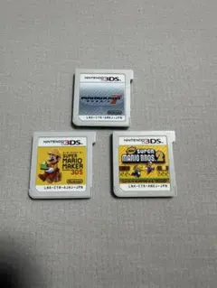 スーパーマリオメーカー 3DS 他 3本セット