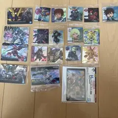 一番くじガンダム＋おまけシール&カード（ガンダムのアクリルスタンドも入ってます）