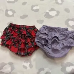 ミミプポン ブルマ ショートパンツ 2枚 70サイズ