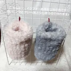 K様♡ご確認用❤️新品❇️フェイクファーLサイズ大きめロング一重仕立て2個set