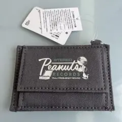 【未使用・美品】PEANUTS RECORDS デニムパスケース
