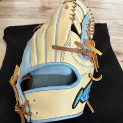 ノーリミット 新品 湯もみさ済み青い軟式用グローブ 金色ロゴ付き 2025年最新】ノーリミット グローブの人気アイテム - メルカリ