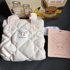 ポケモン　イーブイ　ミニポーチ　キーリング　キーホルダー　ミニバッグ