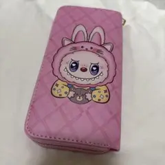 ラブブウサギキャラクター 長財布　ピンク