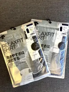 デサント　丸首ノースリーブアンダーシャツLサイズ　2枚組