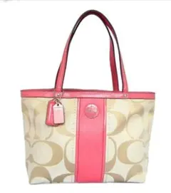 COACH シグネチャーミニトート バッグ