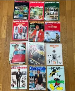 『MEN’S CLUB』1963年 volume32 昭和38年 メンズクラブ MEN'S CLUB メンズクラブ - new&used vintage books 新刊・古書