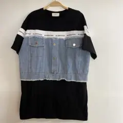 ALENVIGIA デニム半袖Tシャツ