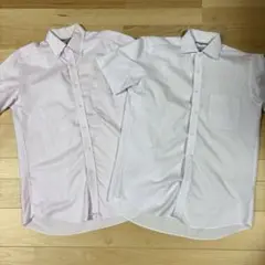 UNIQLO ユニクロ　メンズ　半袖カッターシャツ　2枚