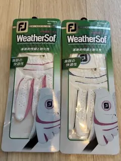 【新品】 FootJoy フットジョイ ゴルフグローブ 20cm 2個セット