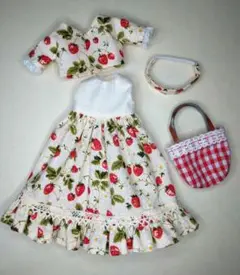 215☆　ハンドメイド　リカちゃん　ワンピース　セット