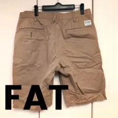 FAT ベージュ ショートパンツ　ハーフパンツ