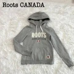 ROOTS CANADA ルーツカナダ　フード付きパーカー グレー