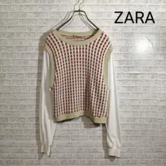 ZARA ザラ トレーナー ニット Mサイズ
