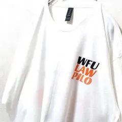 ギルダンWFU LAW PILOフォールフェスト Tシャツホワイト白XL古着