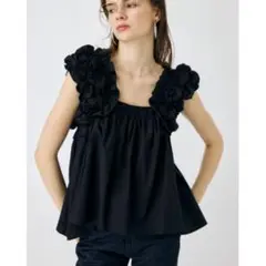 moussy SHOULDER FRILLS トップス