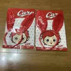 カープ ウサギ耳 ヘッドバンド 2個セット