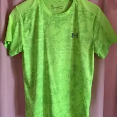 Under Armour HeatGear Tシャツ M蛍光グリーンメンズ