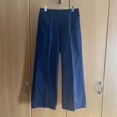 DRIES VAN NOTEN COTTON WIDE PANTS 36