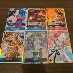 ワンピースカード　６枚セット　クザンSEC