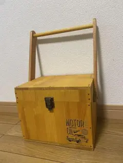 木製クーラーボックス兼収納ボックス
