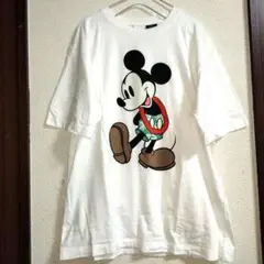 新品　ザラ　公式ディズニー　ハワイアンミッキー　ユニセックス　レディースLL