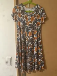 NORDSTROM 子供用花柄半袖ワンピース M