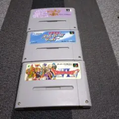 動作確認済　3本まとめ売り　スーパーファミコン　ソフトのみ