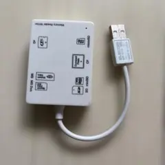 ELECOM USBカードリーダー ホワイト