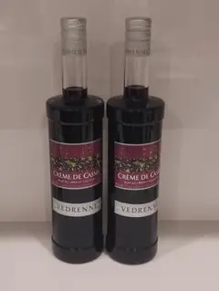 ヴェドレンヌ スーパーカシスリキュール クレームドカシス 2本