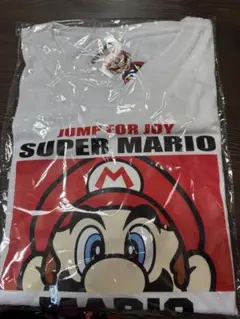 【最終値下げ】【新品未開封】スーパーマリオ Tシャツ ホワイト　サイズM