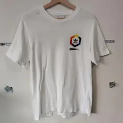 adidas 六角形ロゴ Tシャツ ホワイト