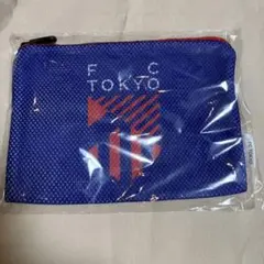 【新品　未開封】FC東京　4/11新国立競技場来場者記念品　ポーチ