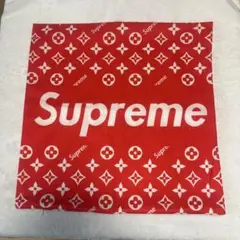 ルイビトン✖️シュプリームコラボ　クッションカバー　ノベルティ