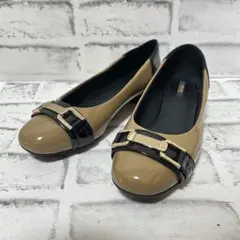 【美品✨】GEOX RESPIRA パンプス ローファー ローヒール バックル