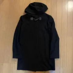 最終SALE！UNIQLO ウールコレクションフードコート ブラック
