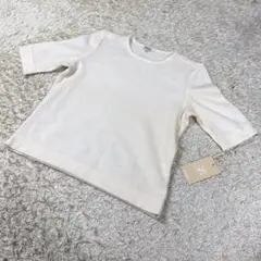 【✨新品タグ付き✨】FOXEY 半袖 ニット カシミヤ100% 大きいサイズ