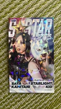 STARDOM 5⭐︎STARGP2025 ステッカー 上谷沙弥&SLK