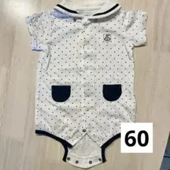 ベビー服　夏服ロンパース　半袖　サイズ50 60