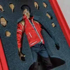 ヒビ有り レア スリラー 狼男 バージョン マイケル コスベイビー フィギュア Hot Toys - ヒビ有り レア スリラー 狼男 バージョン マイケル