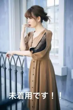 未着用!Inner Lace Sleeve One-Piece ワンピース